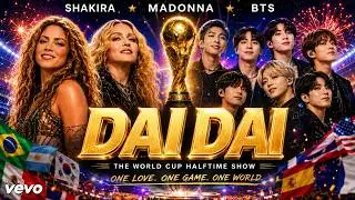 SHAKIRA x BTS x MADONNA – DAI DAI 🔥 WORLD CUP HALF TIME ANTHEM VIBES | FIFA 2026 Fan Song Audio
