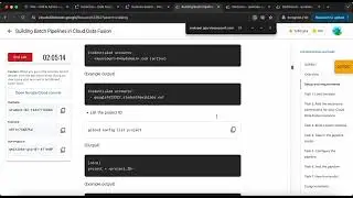 Building Batch Pipelines in Cloud Data Fusion | GSP807