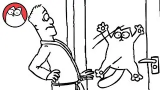 Let Me In! - Simon's Cat
