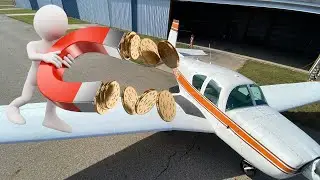 Magnetized Airplane Pulling Money Out Of My Pocket - Mooney Problems / Money Problems!