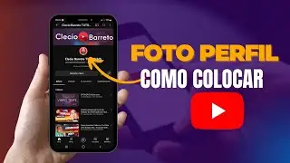 COMO COLOCAR FOTO NO PERFIL DO YOUTUBE PELO CELULAR - Como trocar foto do perfil do Youtube