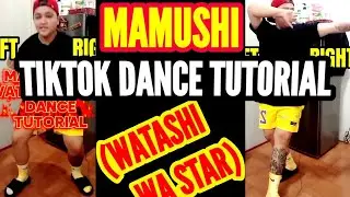 MAMUSHI (WATASHI WA STAR)🤘 TiktoK Dance Tutorial 266 (MIRRORED PREVIEWED STEP BY STEP) | YAN XXVII