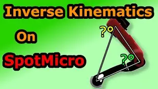 Inverse Kinematics for SpotMicro robotics | example and demo