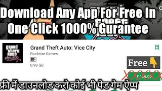 Download Any Paid App in One Click For Free