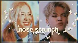 ್. ꒰ cute-nose-scrunchie.mp3 ꒱ .⃗ . requested ༉‧₊˚