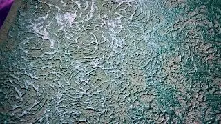 Простая Декоративная Штукатурка из обычной шпаклевки.Как сделать Розы своими руками.