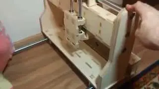 CNC ЧПУ станок с рабочим полем 730*370 и подшипниками
