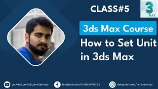 How to Set Unit in 3ds Max | - Class 5 اردو / हिंदी