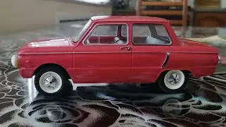 Обзор на масштабную модель автомобиля ЗАЗ - 966 