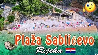 Sabljićevo beach, Rijeka, Croatia