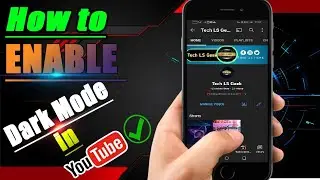 How to enable|Dark mode|in Youtube app sinhala