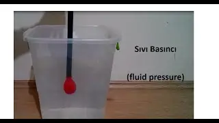 Sıvı basıncı (fluid pressure)