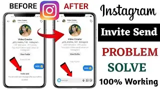 instagram invite sent problem | instagram chat invite send problem | instagram invite sent | invite