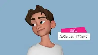 Leo Character | Leo facial expression Animation |