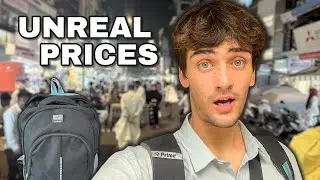 I must fill a backpack with items from street markets in India 🇮🇳