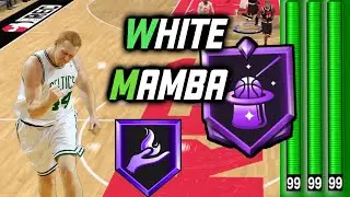 *PRIME* WHITE MAMBA 2k24 Brian Scalabrine MyPlayer Build (Spot Up Goat)