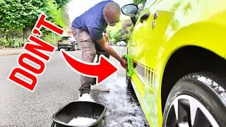 You're Definitely Not Cleaning Your Car Properly