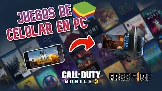 COMO JUGAR JUEGOS MÓVILES EN PC | Tutorial el MEJOR emulador de ANDROID para PC (2021)