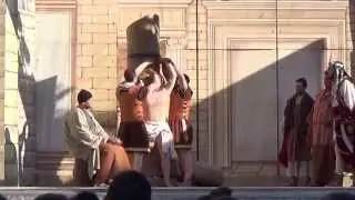 Venerdì Santo a Delia (CL) La flagellazione di Gesù