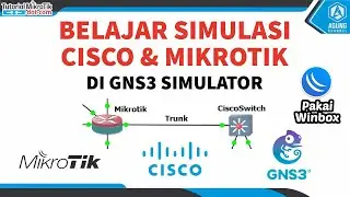 GNS3 CISCO TUTORIAL: INSERTING CISCO IOS INTO GNS3 & CONNECTING TO MIKROTIK | GNS3 TUTORIAL INDON...