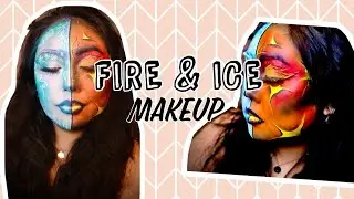 FIRE AND ICE MAKEUP LOOK April 22,2022 Face Makeup