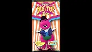 Barney's Big Top Fun 2000 VHS