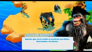ENFRENTANDO o 🐒 CAPTAIN GUTT ( CAPITÃO ENTRANHA ) no GAME 🧊❄ A ERA DO GELO - Aventuras ⛄❄