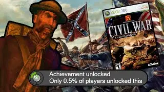 Getting EVERY ACHIEVEMENT in History Channel's Weird Civil War Game