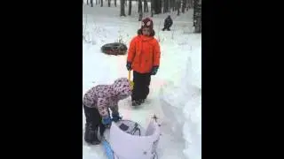 Снежная крепость