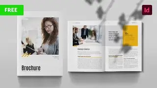 Free Brochure Template for InDesign