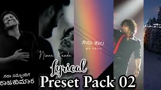 Instagram Trending Lyrical  Preset Pack 02 |March Month 20+ Text Animation Presets