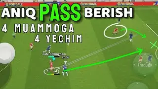 eFootballda 100% ANIQ PASS BERISH SIRLARINI BILASIZMI?