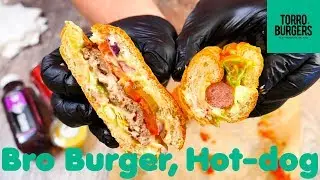 Обзор Bro Burger и Hot dog заведение Torro Burgers! Рейтинг всех бургеров )