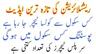 Rationalization complete list of teachers 2019-2020/Rationalization policy 2019 - 2020