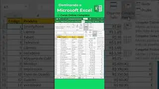 Congelar Painéis - Dica de Excel.