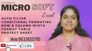 MICROSOFT  EXCEL PART  5
