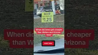 Beer Cheaper Than Water!
