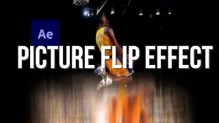 PICTURE FLIP EFFECT | AFTER EFFECTS TUTORIAL |