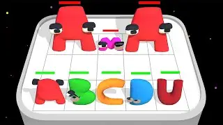 MERGE ALPHABETS 3D - AG Merge Battles