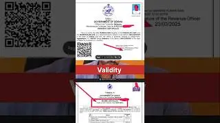 Validity of Caste,income & resident certificate in odisha 