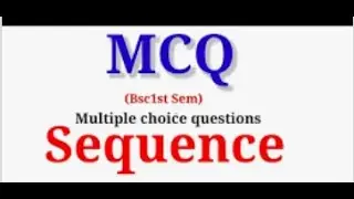 Multiple-choice questions (MCQs) related to arithmetic sequences.