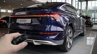 2020 Audi e-tron Sportback (313hp) - Sound & Visual Review!