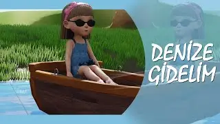 Denize Gidelim Bisiklet Sürelim - Çocuk Şarkısı Türkçe Çizgi Film Eğitici Bebek Şarkıları
