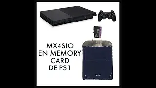 PS2 Mod SD MX4SIO en Memory Card de PS1