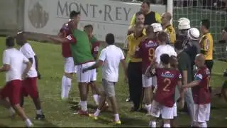 Portuguesa Santista é surpreendida nos acréscimos e acaba empatando com Olímpia no último jogo