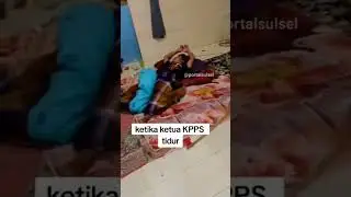 Anggota KPPS jadi Aneh