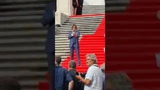 Tom Cruise Premiere Mission Impossible 7 Film 2023 a Roma Piazza di Spagna