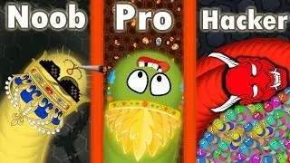 Wormate.io © Noob vs Pro vs Hacker 1.0 ✓