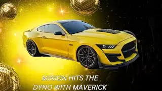 (2015 and 2023) Mustangs on the dyno. Minion and Maverick