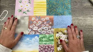 How to Cut Up Fresh as a Daisy DSP to create a card